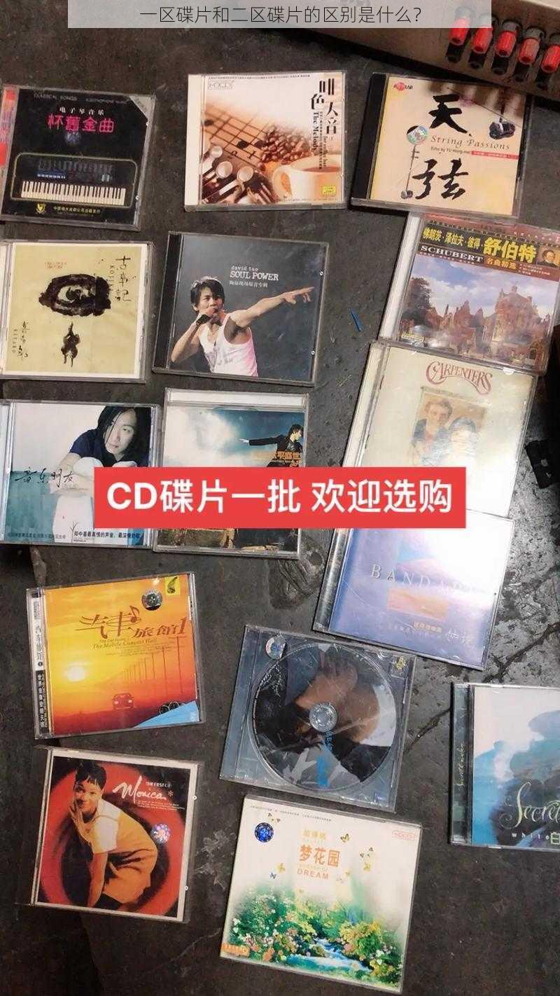 一区碟片和二区碟片的区别是什么？